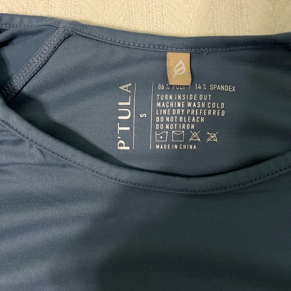 Ptula men’s short sleeve in vintage blue - Picture 5 of 7